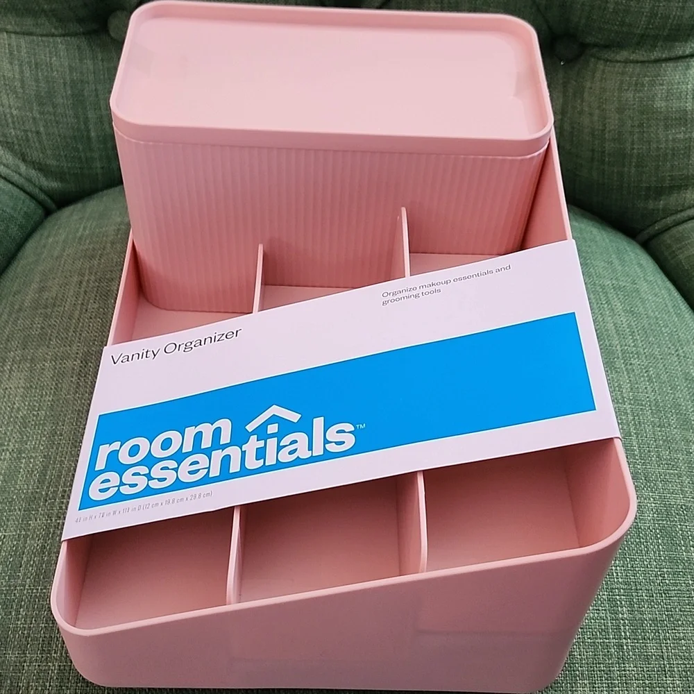 Room Essentials Pink Vanity Organizer